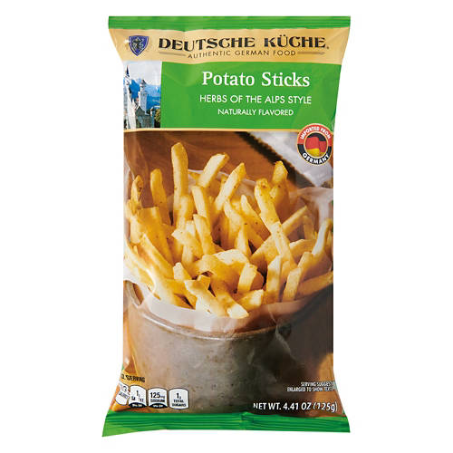 Deutsche Küche Herbs Of The Alps Style Potato Sticks, 4.41 oz